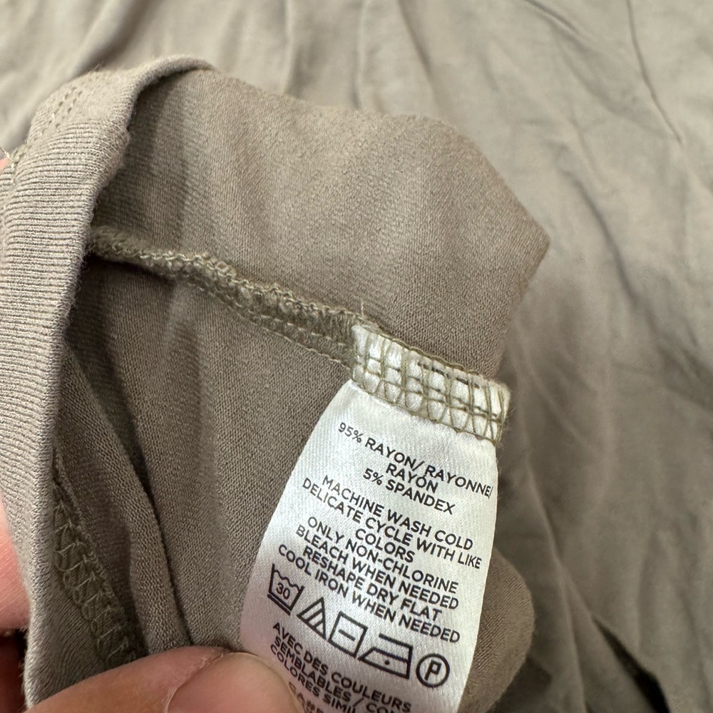 Ann Taylor Factory Taupe Turtleneck Top - Picture 6 of 6